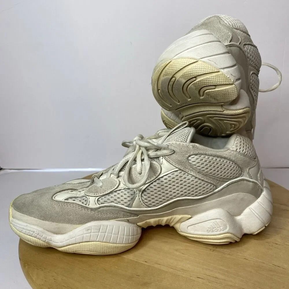 Adidas Yeezy 500 Mens Retro Dad Shoes 11 Streetwear FV3573  (no insoles) White